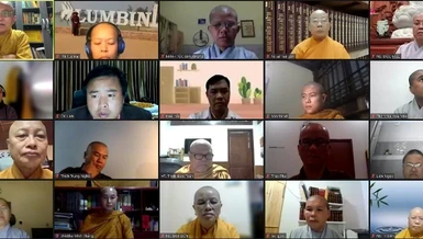  Viện Nghiên cứu Phật học Việt Nam họp trực tuyến vào tối 20-3 