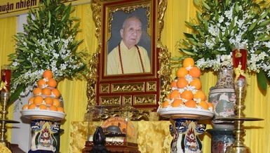 Di ảnh Trưởng lão Hòa thượng Thích Đồng Tâm (1935-2022)