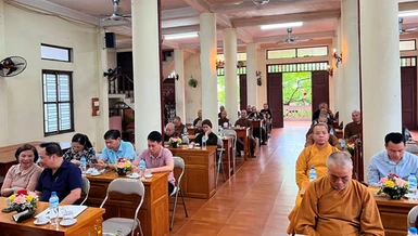 Hội nghị của Ban Trị sự GHPGVN tỉnh Hải Dương