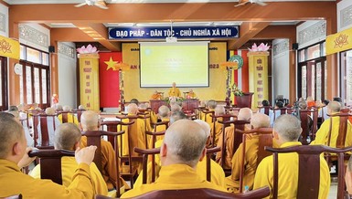 Ban Trị sự Phật giáo tỉnh sơ kết hoạt động 6 tháng đầu năm và triển khai Phật sự 6 tháng cuối năm 2023