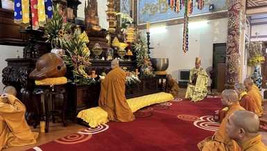 Ban Trị sự tỉnh phối hợp tập đoàn Vingroup tổ chức lễ cầu siêu, tưởng niệm anh hùng liệt sĩ