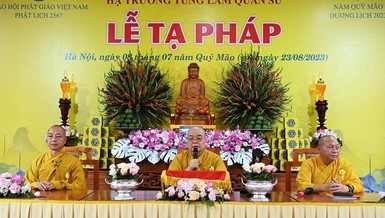 Hòa thượng Thích Thanh Nhiễu nhắc nhở Tăng Ni, Phật tử nghiêm trì giới luật sau ba tháng An cư kiết hạ