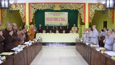 Đồng Tháp: Ban Thường trực Ban Trị sự tỉnh họp định kỳ, triển khai hoạt động Phật sự