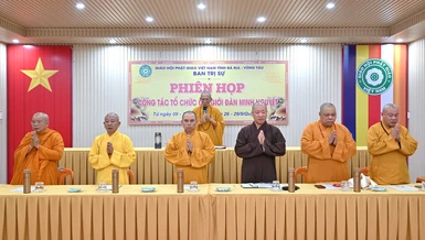 Đại giới đàn Minh Nguyệt do Ban Trị sự GHPGVN tỉnh BR-VT tổ chức