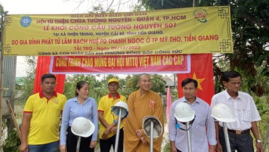 Khởi công xây dựng cầu Tường Nguyên 501 tại H.Cái Bè, Tiền Giang