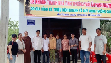 Câu lạc bộ Hạnh Nguyện bàn giao "Mái ấm Hạnh Nguyện số 59"