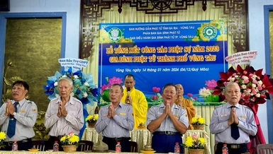 Hội nghị tổng kết hoạt động Phật sự của Gia đình Phật tử TP.Vũng Tàu