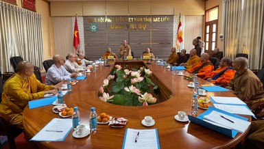  Ban Thường trực Ban Trị sự GHPGVN tỉnh thảo luận nhiều hoạt động Phật sự