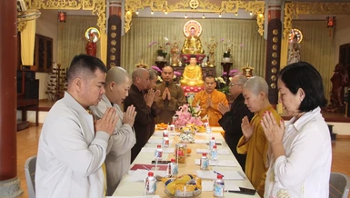 Ban Văn hóa GHPGVN tỉnh họp triển khai các kế hoạch hoạt động Phật sự