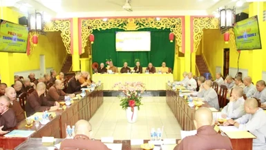 Đồng Tháp: Ban Thường trực Ban Trị sự GHPGVN tỉnh họp triển khai các Phật sự trọng tâm 