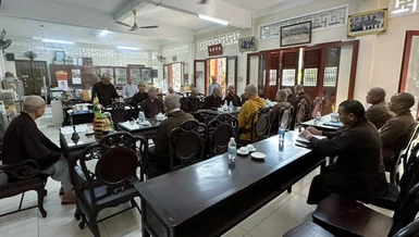 Buổi họp của Ban Thường trực Phật giáo tỉnh thống nhất nhiều hoạt động Kính mừng Phật đản