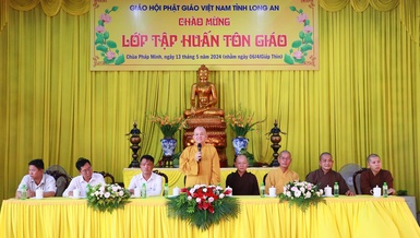 Hòa thượng Thích Minh Thiện có chia sẻ về vai trò của người làm công tác tôn giáo