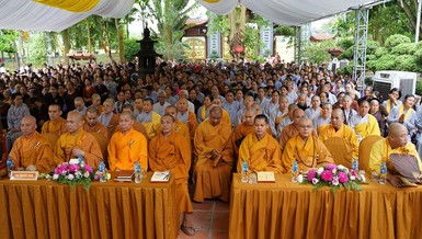 Trường hạ chùa Vạn Phúc khai pháp khóa An cư kiết hạ Phật lịch 2568