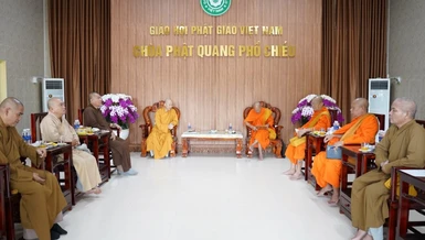 Ban Thường trực Ban Trị sự tỉnh họp định kỳ hàng tháng để triển khai các hoạt động Phật sự trọng tâm