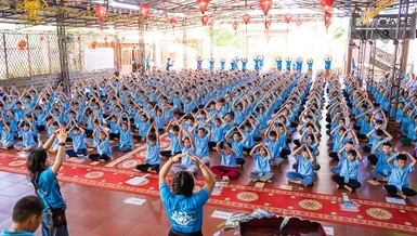 Khóa tu mùa hè “Voi đại ngàn” tại chùa Phổ Tế thu hút 350 khóa sinh