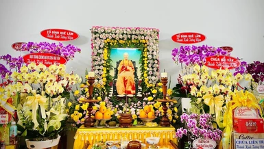 Di ảnh Hòa thượng Thích Hồng Đạo