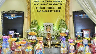 Tiền Giang: Tưởng niệm Đại tường Thượng tọa Thích Thiện Trí - nguyên trụ trì chùa Bửu Toàn