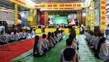 Phân ban Gia đình Phật tử T.Ư, Gia đình Phât tử miền Bắc khai giảng các lớp Huynh trưởng bậc Kiên, Trì, Định 