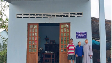 Tiền Giang: Bàn giao 8 căn nhà tình thương đến những gia đình có hoàn cảnh khó khăn