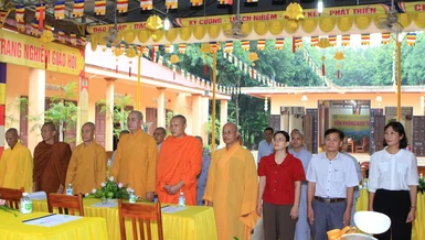 Thường trực Ban Trị sự GHPGVN TP.Đồng Xoài tổ chức hội nghị giữa nhiệm kỳ 2021-2026