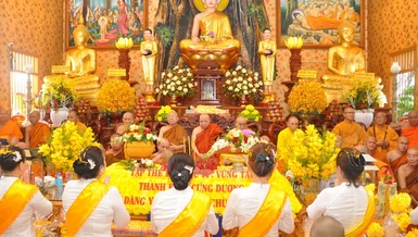 Lễ dâng y Kathina tại chùa Phước Hải, TP.Vũng Tàu