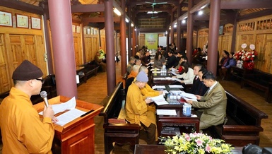 Hội nghị tổng kết hoạt động Phật sự năm 2024 và triển khai phương hướng năm 2025 của GHPGVN tỉnh Hà Giang