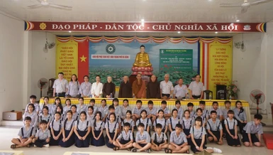 Đoàn sinh Phân ban Gia đình Phật tử Đà Nẵng