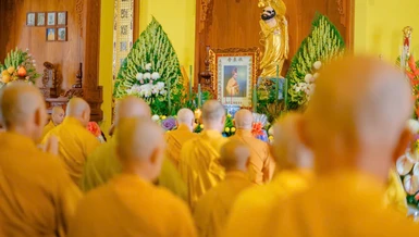 Trang nghiêm Lễ tưởng niệm 92 năm ngày Tổ sư Như Hiển - Chí Thiền tại tổ đình Phi Lai