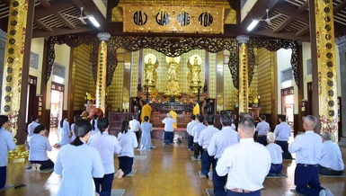 Phân ban Gia đình Phật tử Đắk Nông tổ chức Lễ hiệp kỵ bác sĩ Tâm Minh - Lê Đình Thám, cùng chư vị sáng lập, ân sư tiền bối hữu công, chư Thánh tử đạo