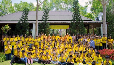 Bình Thuận: Ban Hoằng pháp GHPGVN H.Hàm Thuận Bắc tổ chức khóa tu Trở về tĩnh lặng trong hiện tại