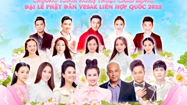  Nhiều nghệ sĩ tham gia biểu diễn trong đêm nghệ thuật "Việt Nam muôn thuở sáng ngời đạo thiêng" tại Việt Nam Quốc Tự