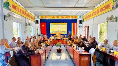Hội nghị Ban Thường trực nhằm hiệp thương nhân sự các Trưởng ban trực thuộc và đặt trụ sở Ban Trị sự GHPGVN tỉnh