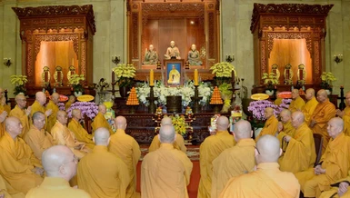 Lễ tưởng niệm 28 năm ngày Đại lão Hòa thượng Thích Thiện Hào viên tịch, tại Việt Nam Quốc Tự