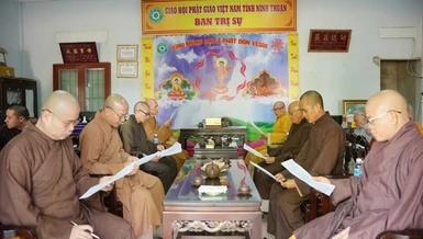Khánh Hòa: Sẽ tổ chức khóa huân tu ba ngày dành cho hành giả 5 trú xứ