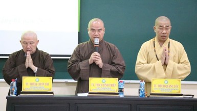 Buổi họp nhằm triển khai các hoạt động Phật sự sắp tới