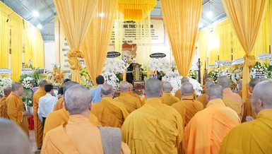 Lễ truy niệm Hòa thượng Thích Huệ Tâm
