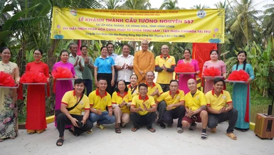  Khánh thành cầu Tường Nguyên 557, tại ấp Hòa Thành, xã Hùng Hòa, tỉnh Vĩnh Long