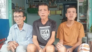 Mở rộng lòng từ: 3 cha con nghèo bị bệnh và bị nạn