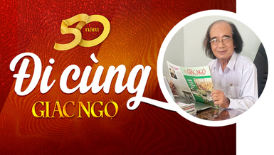 Cộng tác viên Tĩnh Toàn với Báo Giác Ngộ số 185, phát hành ngày 14-8-2003, tờ báo đầu tiên được đăng bài