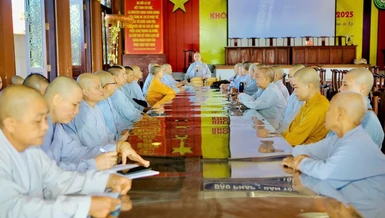 Buổi họp của chư Ni Phân ban Ni giới tỉnh Đồng Nai (khu vực Bình Phước cũ)