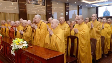 Chư tôn đức Hội đồng Chứng minh, Hội đồng Trị sự, Ban Trị sự TP.HCM thành kính tưởng niệm