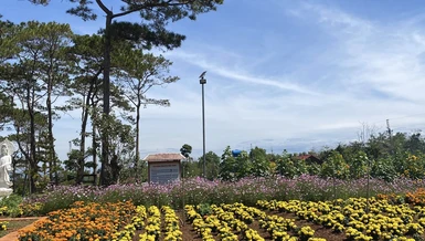 Nét đẹp mộc mạc trong khuôn viên ngôi tự viện ở miền đất Cao Nguyên