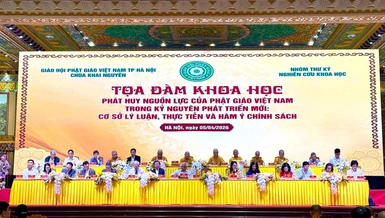  Tọa đàm phát huy vai trò Phật giáo trong giai đoạn phát triển mới