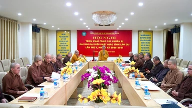 Ban Trị sự Phật giáo tỉnh chuẩn bị Đại hội đại biểu Phật giáo tỉnh lần thứ I