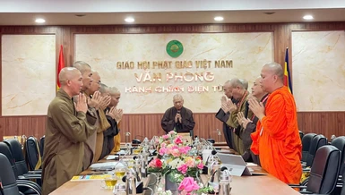 Ban Chỉ đạo Trung ương họp với Ban Trị sự Phật giáo tỉnh Đắk Lắk thống nhất công tác chuẩn bị tổ chức đại hội 