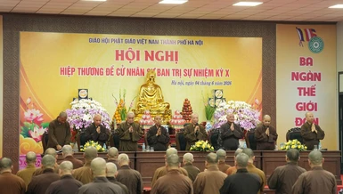 Hội nghị hiệp thương đề cử nhân sự Ban Trị sự Phật giáo Thủ đô lần thứ X, nhiệm kỳ 2026-2031