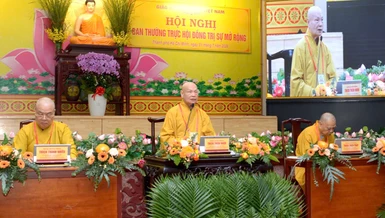 [Video] Hội nghị Ban Thường trực Hội đồng Trị sự mở rộng thông qua nhiều nội dung quan trọng của Giáo hội