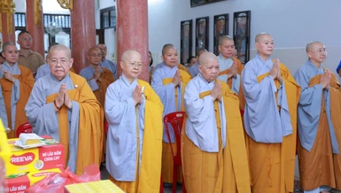 Đoàn chư Ni Phân ban Ni giới Trung ương tổ chức thăm và sách tấn chư hành giả Ni các trường hạ TP.HCM