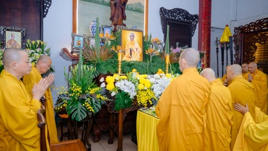 Lễ tưởng niệm Đại lão Hòa thượng Thích Thiện Hào tại thiền viện Quảng Đức