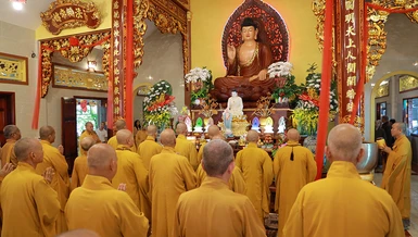 Lễ khánh tạ Tam bảo chùa Phước Đức
